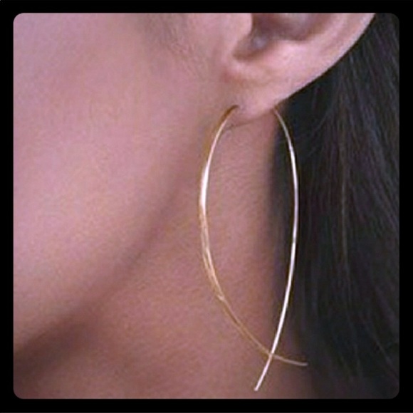 New Silver fish shaped Silver Earrings - Picture 2 of 5